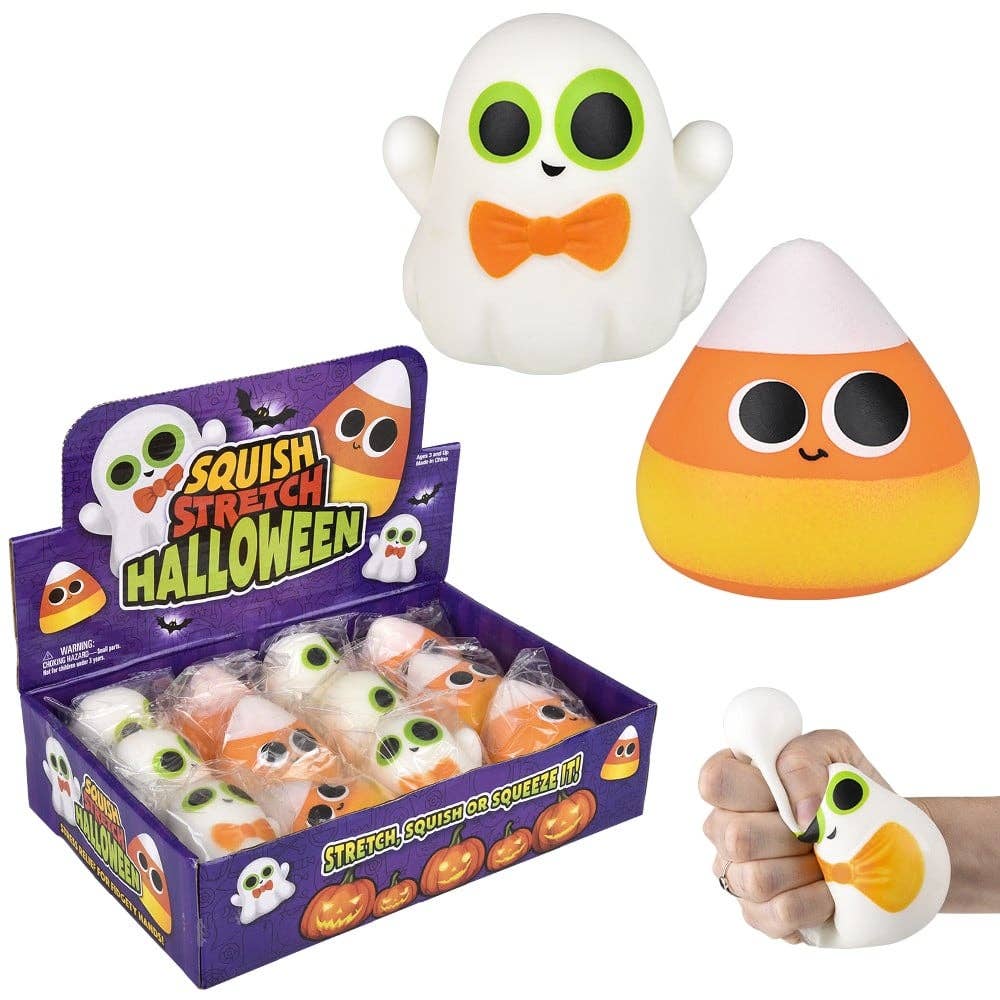 La Luna Bella - Toys - Wholesale Squishy Toy - Kids & Baby - 3.5" Halloween Squish Stretch 12ct LLB Squishy Toys0