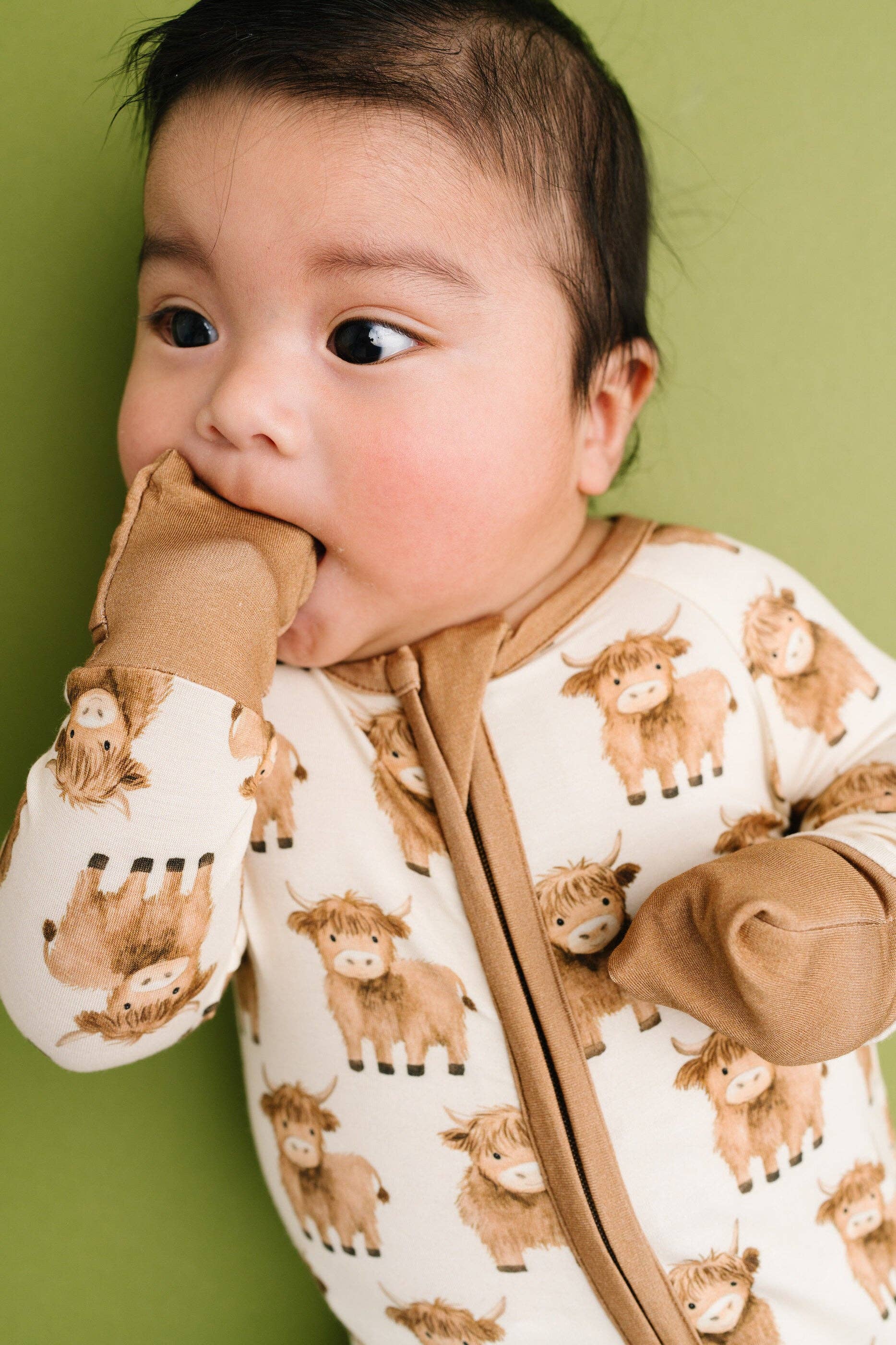 Little One Shop - Wholesale Sleepsuit - Baby - Mini Highland Bamboo Sleeper7