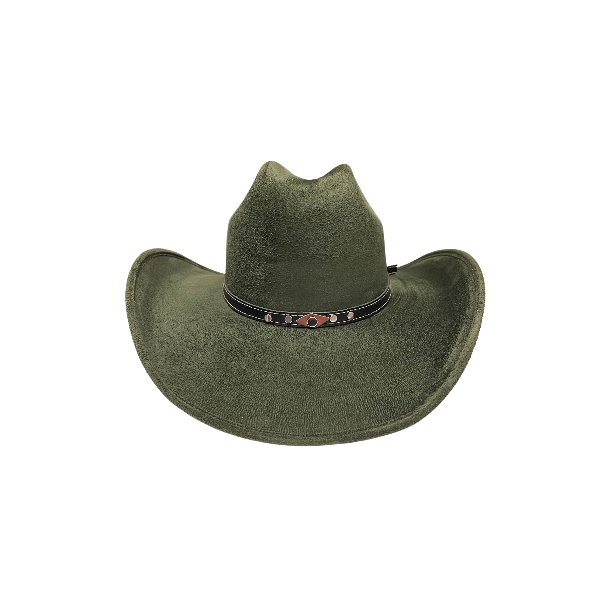 The Modern Cactus Co - Vente Chapeau de cowboy – unisexe - Chapeau de cowboy western en suède végétalien unisexe12