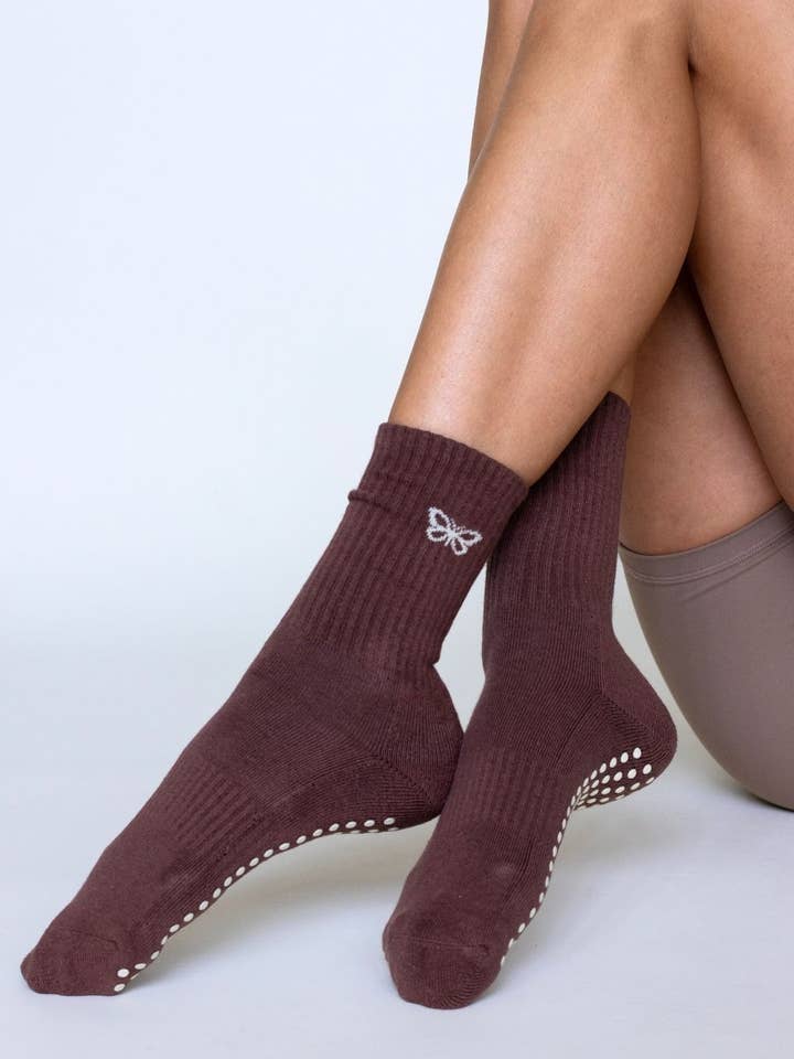 California Grip Socks - Wholesale Socks - Women's - The Butterfly Grip Socks2