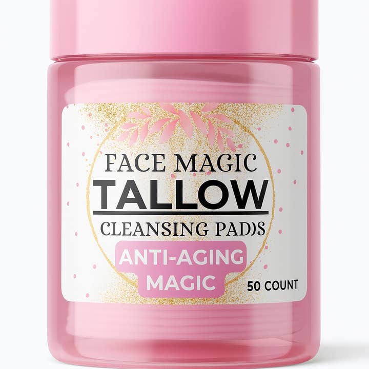 Face Magic: Fresh Face Skin-Bye, Bye Acne Toner/Exfoliator/Cleaning Pads for wholesale by F.F.& CO. Luxury Magic Tallow