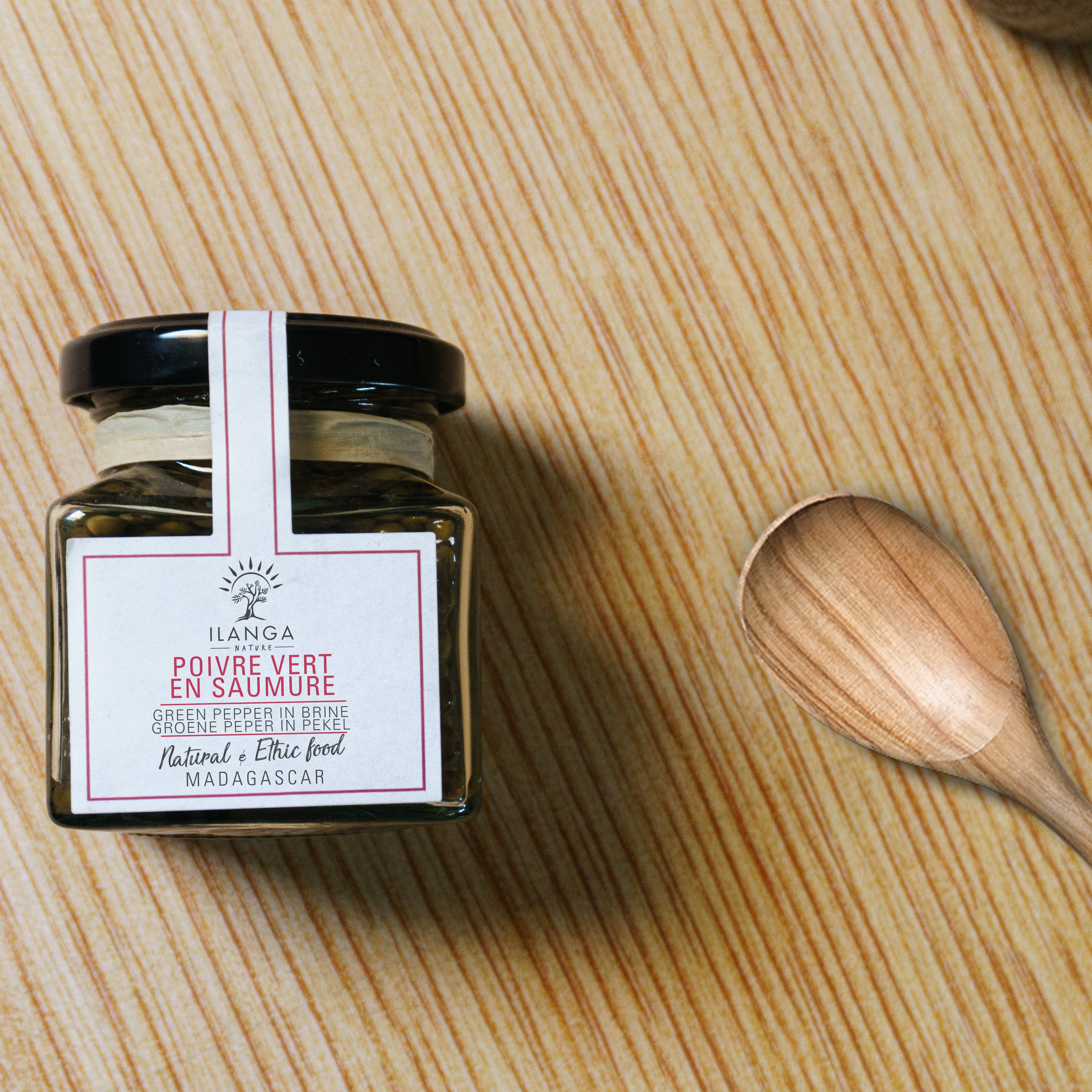 Ilanga Nature – Großhandel Gewürze – Grüner Pfeffer in Lake 135 g1