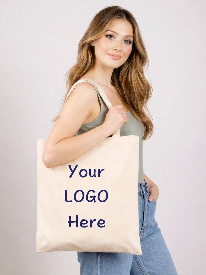 Custom Logo Printed Tote Bags, Wholesale Bags with Logo for wholesale by Weprintbags
