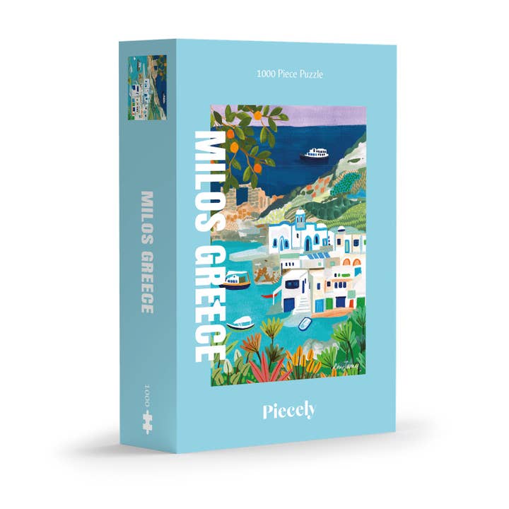 Piecely Puzzles - Wholesale Puzzle - Adult - Milos Greece puzzle, 1000 pieces0