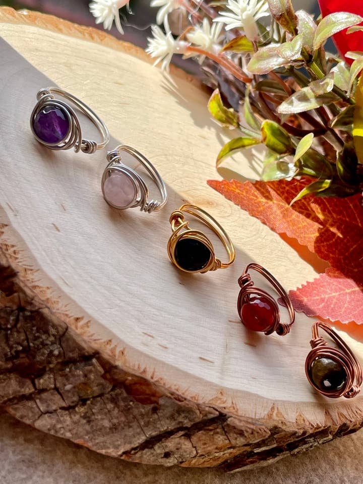 Handmade Gemstone Rings for wholesale by Leavitt & Asher
