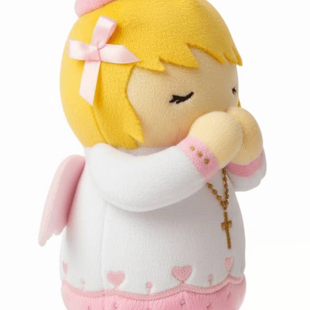 Little Drops of Water® - Wholesale Stuffed/Plush Toy - Kids & Baby - Guardian Angel Girls Catholic Mini Plush Doll 4.75" | Angel Plush2