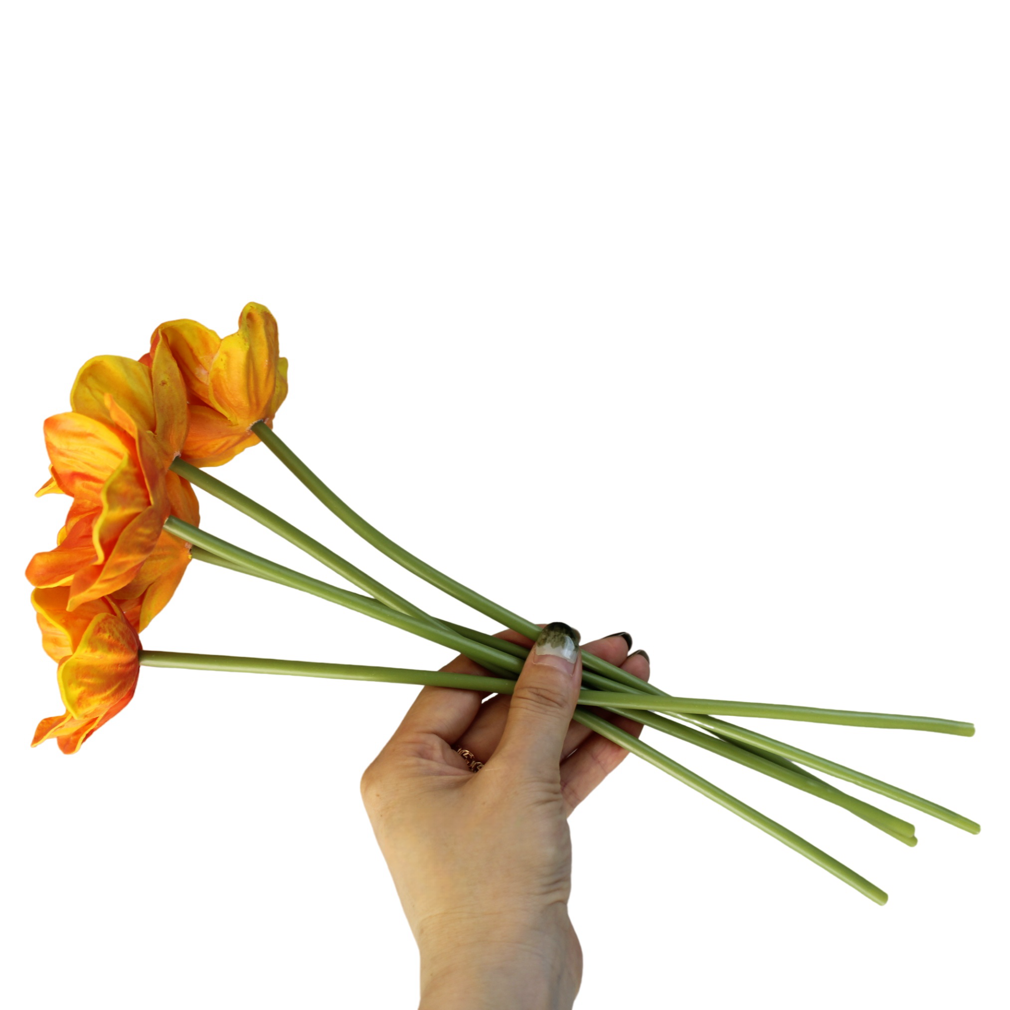 ACNITE(We cover U.S. import duties) - Wholesale Artificial flowers - Artificial poppy flowers real touch faux flowers home decor2