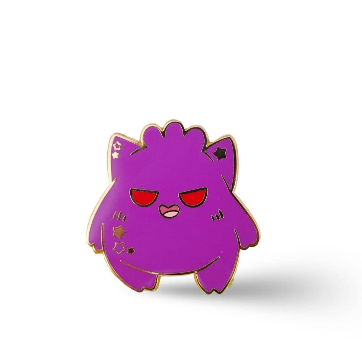 Naytendo - Wholesale Reversspeld/knoop - Gengar Emaille Speldje