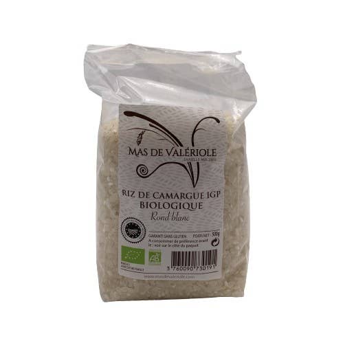 Mas de Valeriole - Venta al por mayor Arroz - Arroz camargue igp, blanco redondo 500 g - orgánico
