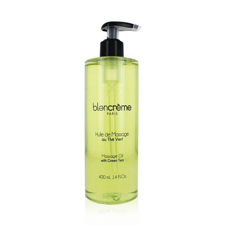 Blancreme Body Massage Oil - Green Tea 400ml for wholesale by Blancrème Paris