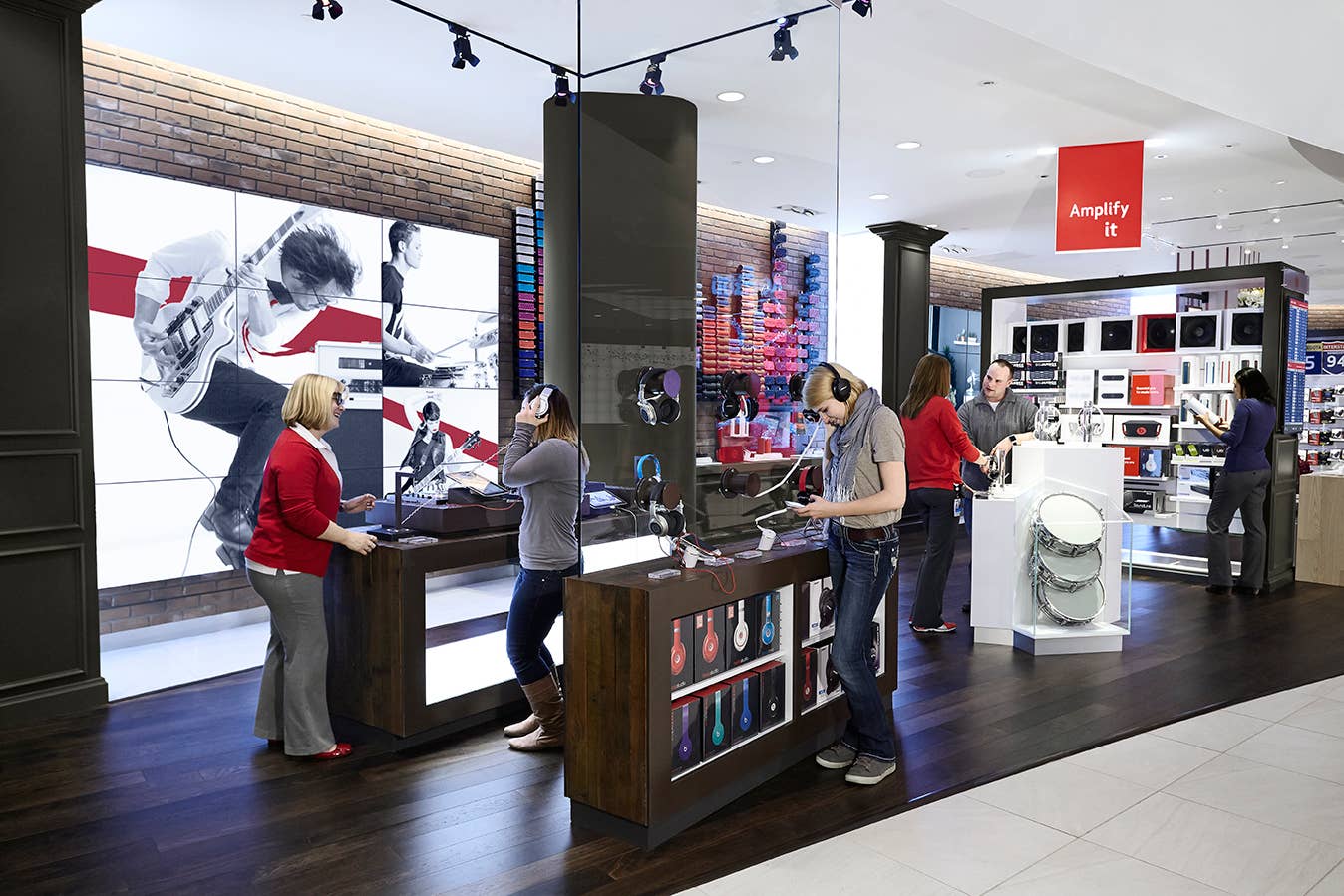 Ninth & Vine - Wholesale Decorative Panel - Slatwall - Brick (Set of two 24" H X 48" L Panels)25