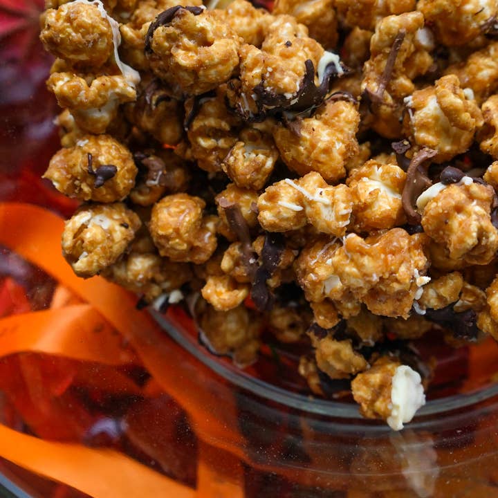 Scamps Toffee - Wholesale Popcorn - 7oz Toffee Popcorn Bag