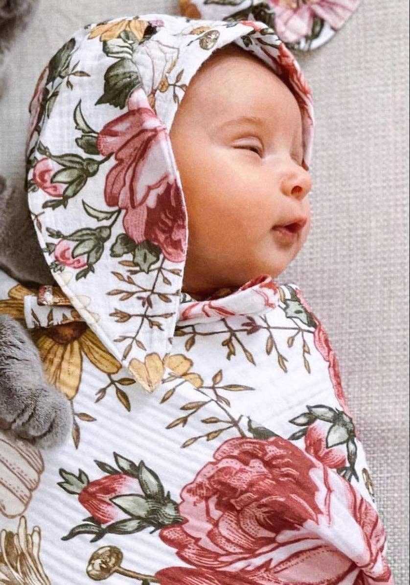 Babylissima - Wholesale Swaddle Set - Baby - Skin to Skin: Copertina & Capellino17