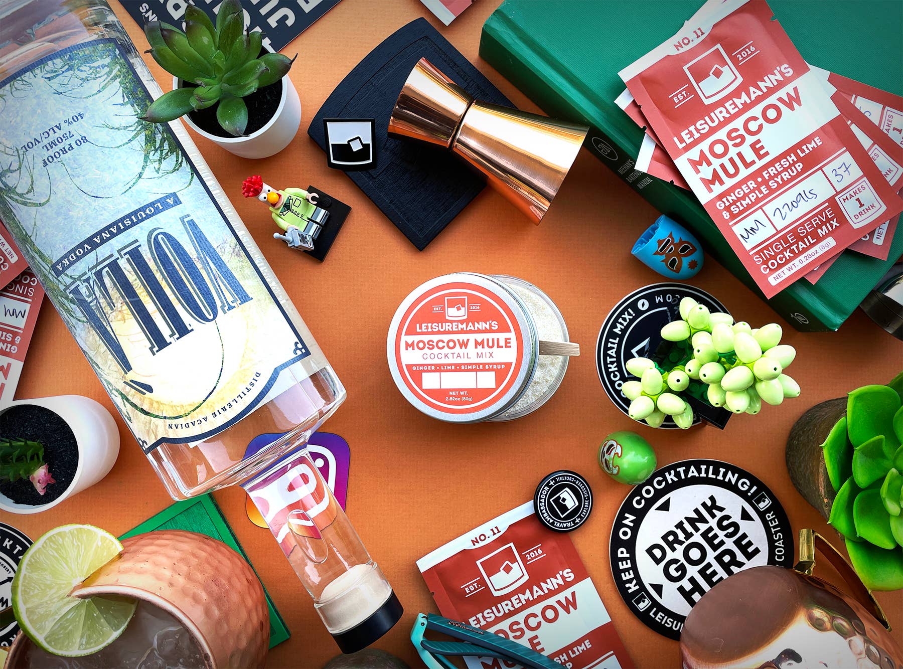 Leisuremann's Cocktail Mixes - Wholesale Cocktail Mix/Syrup - Moscow Mule Cocktail Mix Jar3