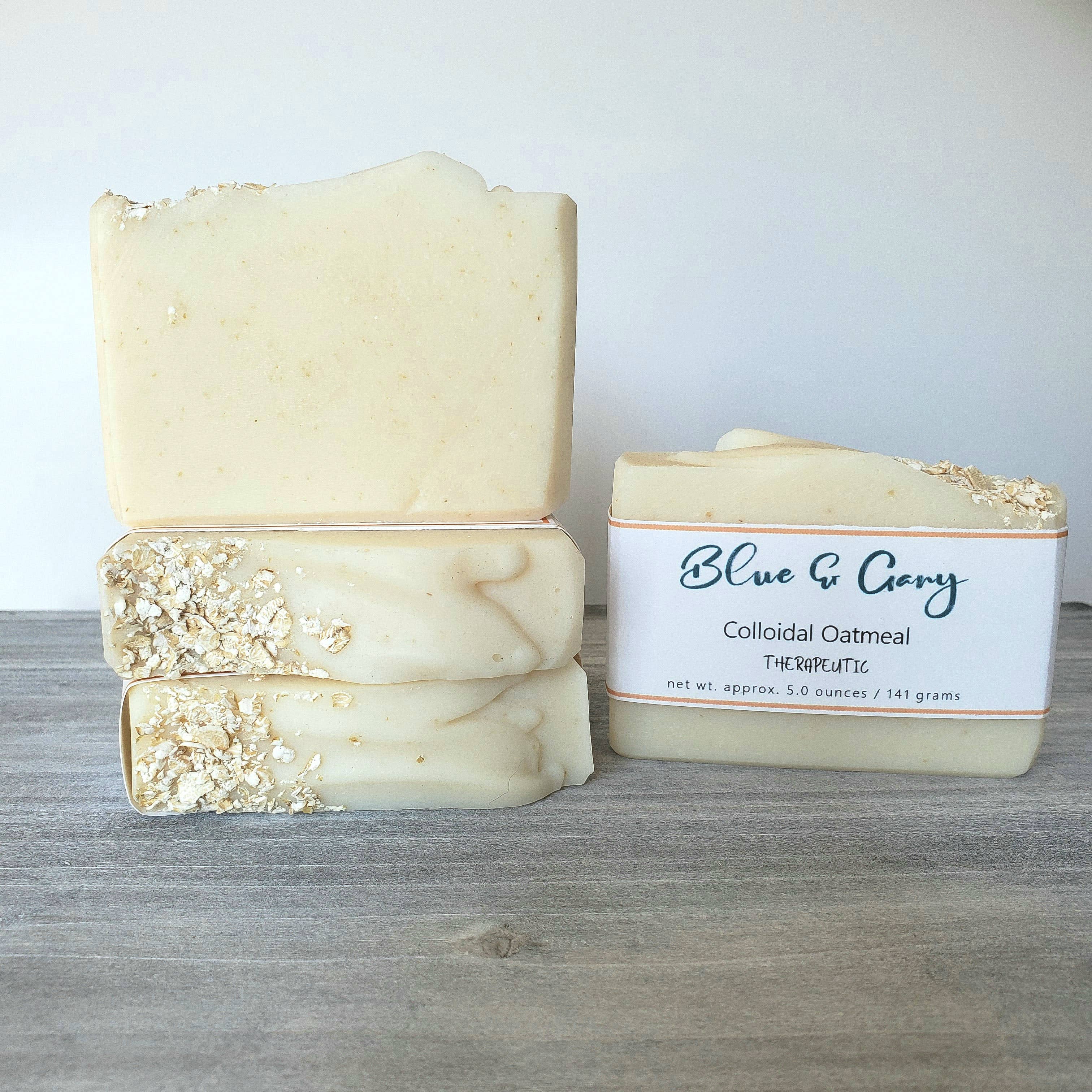 Blue and Gary Bathtime Rituals - Wholesale Bar Soap - Colloidal Oatmeal Bar Soap1