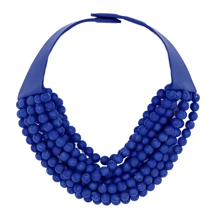 anbfashion - Wholesale Beaded/Pearl Necklace - *BEST* NEW BELLA CHUNKY BEADED LAYERED MAGNETIC NECKLACE 2