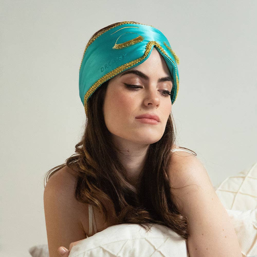 Drowsy Sleep Co. - Wholesale Sleep/Eye Mask - Breakfast at Drowsy Silk Sleep Mask7