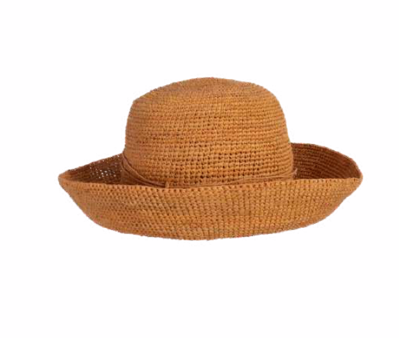 SANS-ARCIDET PARIS – wholesale Stråhatt – Dam – SANS-ARCIDET PARIS mjuk solhatt i raffia med brätte2