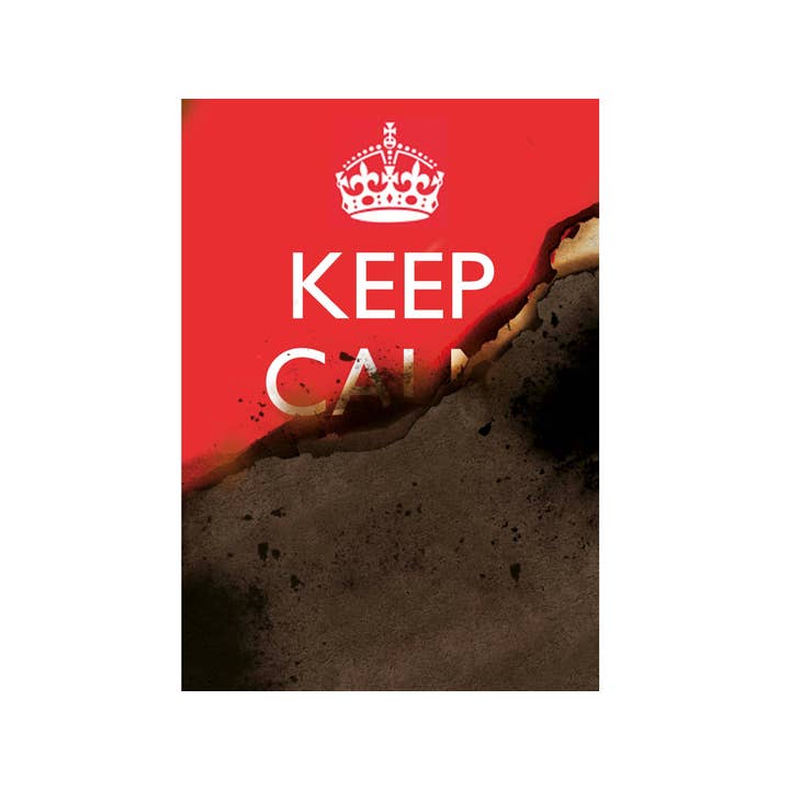 Keep Calm Parodi Hilsen Kort - Bliv Ved Med At Klukke Serie#1 for engroshandel hos Duggoons Greeting Cards