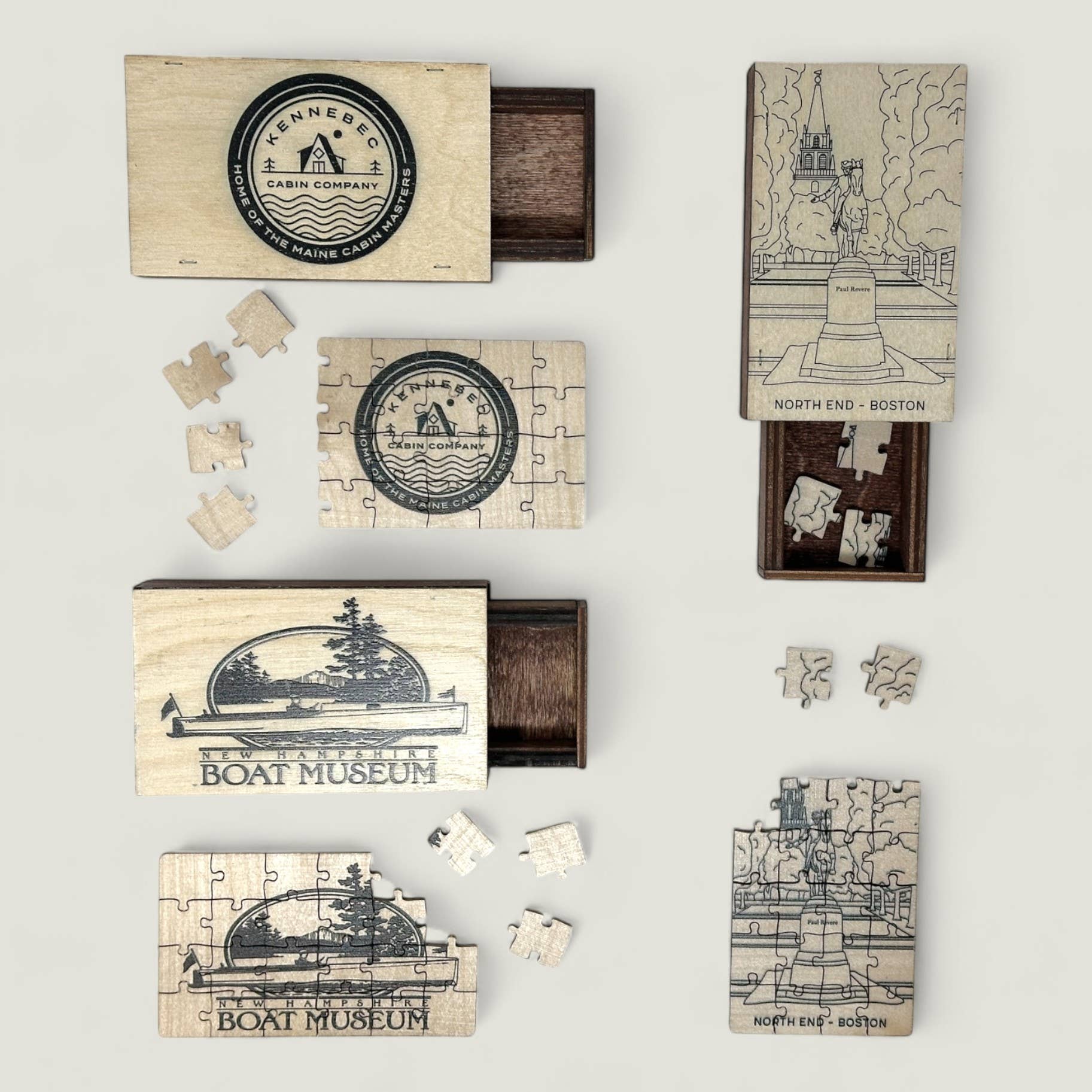 Ingeneius - Wholesale Puzzle - Adult - Wooden Keepsake Box with Puzzle - Custom9