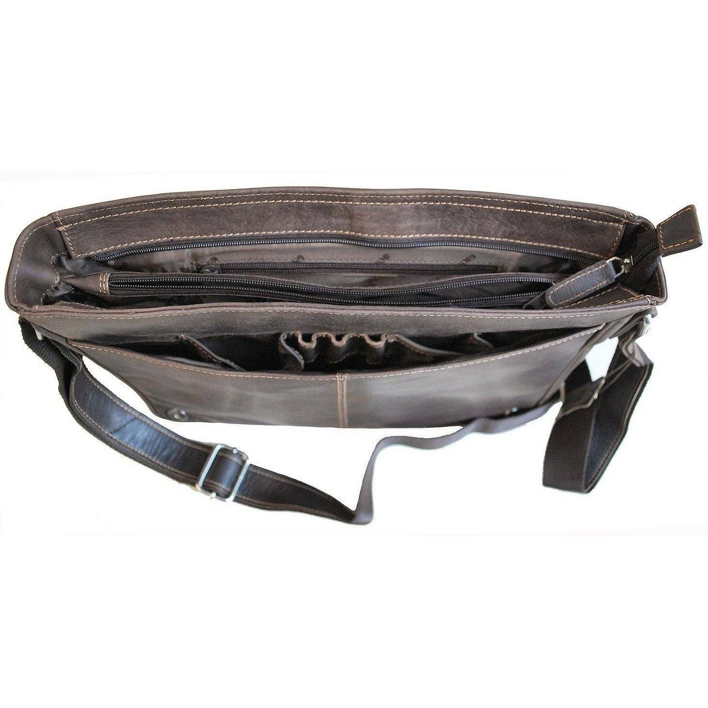 Greenwood Leather - Wholesale Laptop Bag - Unisex - Leather Laptop Bag Berlin GW5883