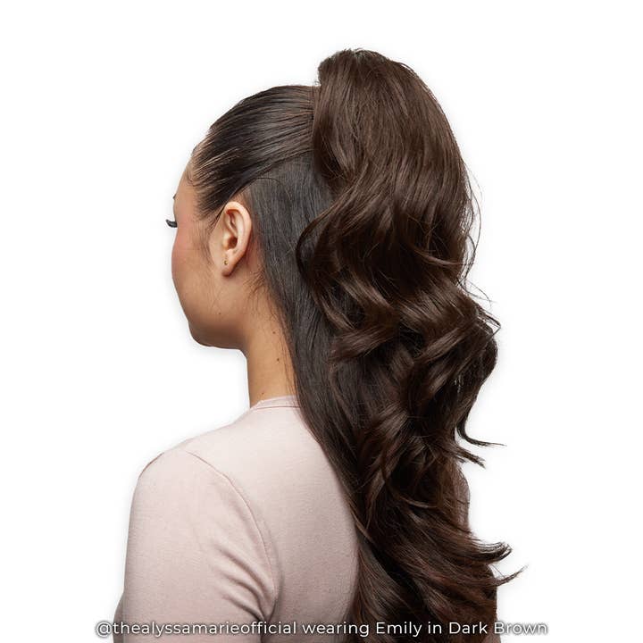 INH Hair - Wholesale Hair Clip - Women's - Emily | Half up Half Down Mini Claw Clip Pony6