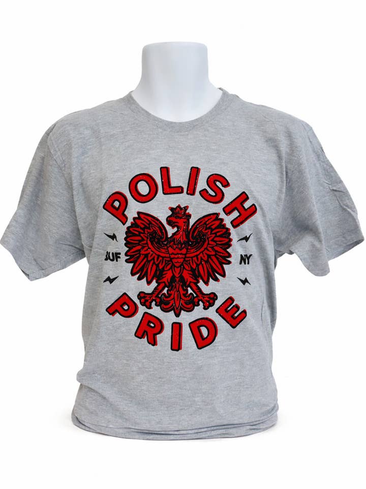Polish Pride unisex t-shirt for wholesale by My Buffalo Shirt