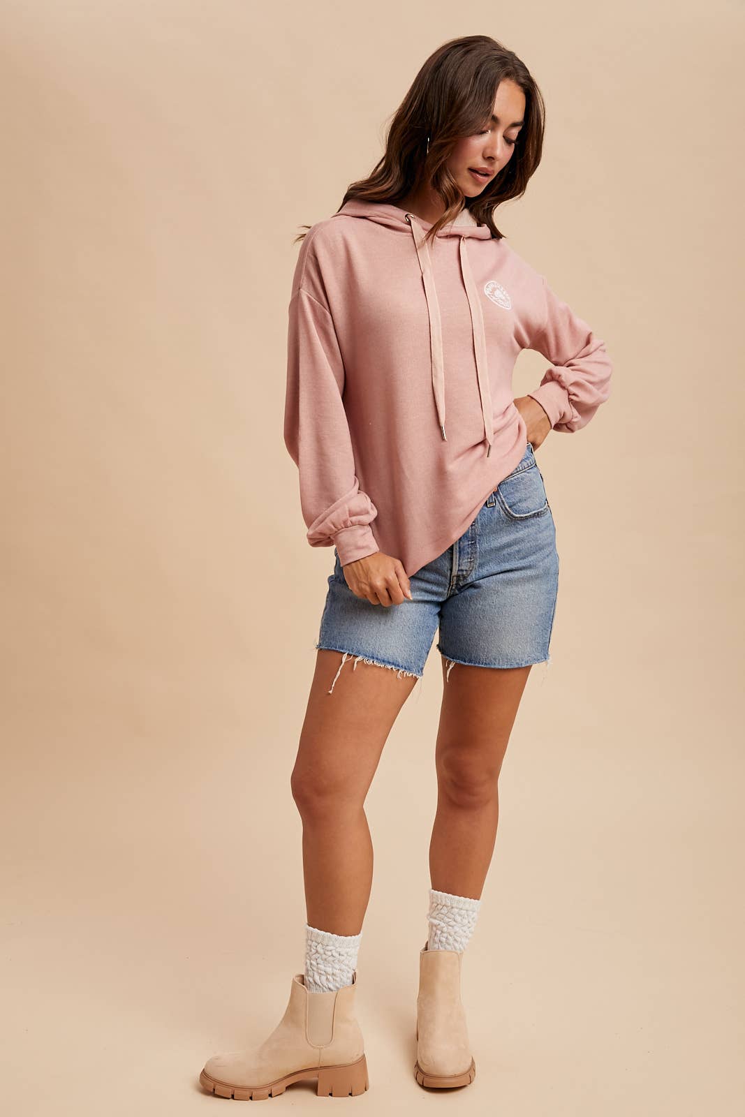 In Loom - Wholesale Hoodie - Women's - FRENCH TERRY EMBROIDERED HOODIE7