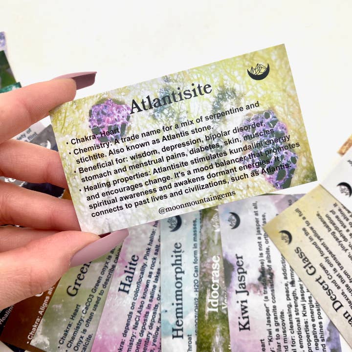 Moon Mountain Gems - Wholesale Tarot Cards - Crystal Healing Deck Edition 44