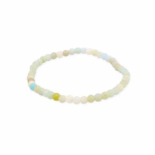 Green Tree - Wholesale Beaded Bracelet - Morganite Beaded Bracelet - Madagascar