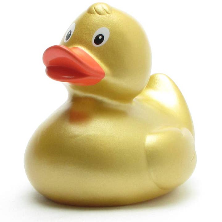 Duckshop – wholesale Bath toy – Baby – Rubber Duck Ursula gold - rubber duck