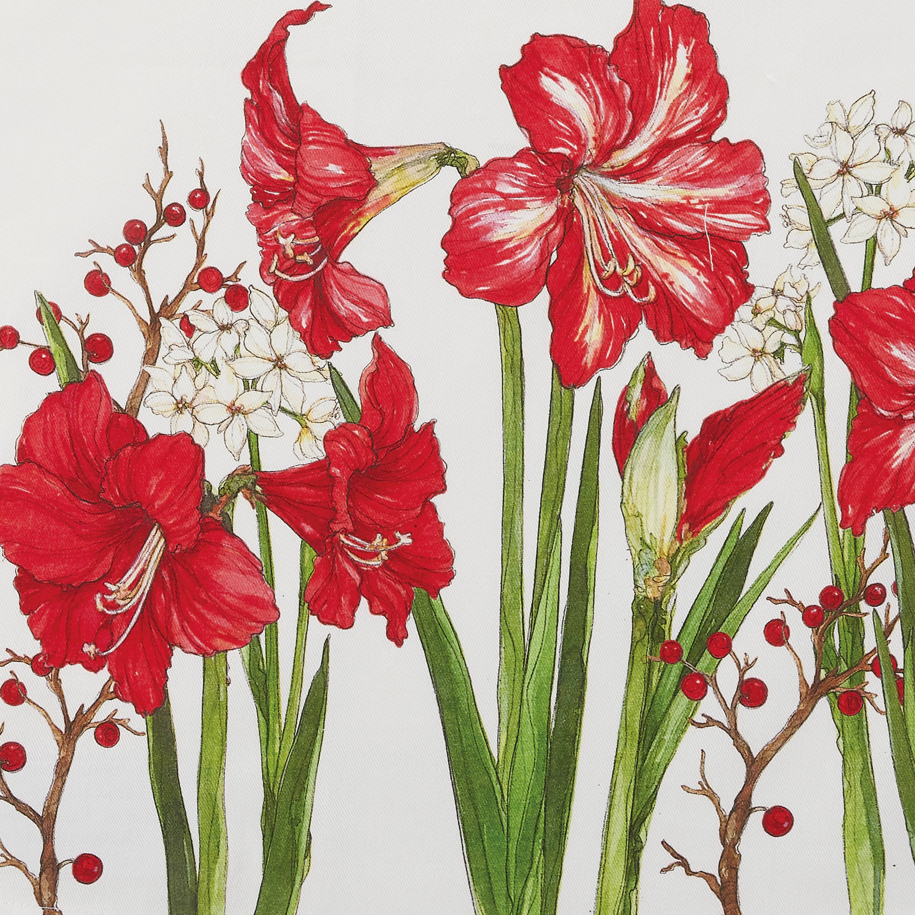 Peking Handicraft - Vendita all'ingrosso Strofinacci - Asciugamano da Cucina Natalizio Bloom - Sally Eckman Roberts2