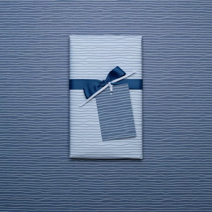 My Pretty Circus - Vendita all'ingrosso Carta da regalo in fogli - Carta da regalo blu acqua, carta doppia faccia riciclata9