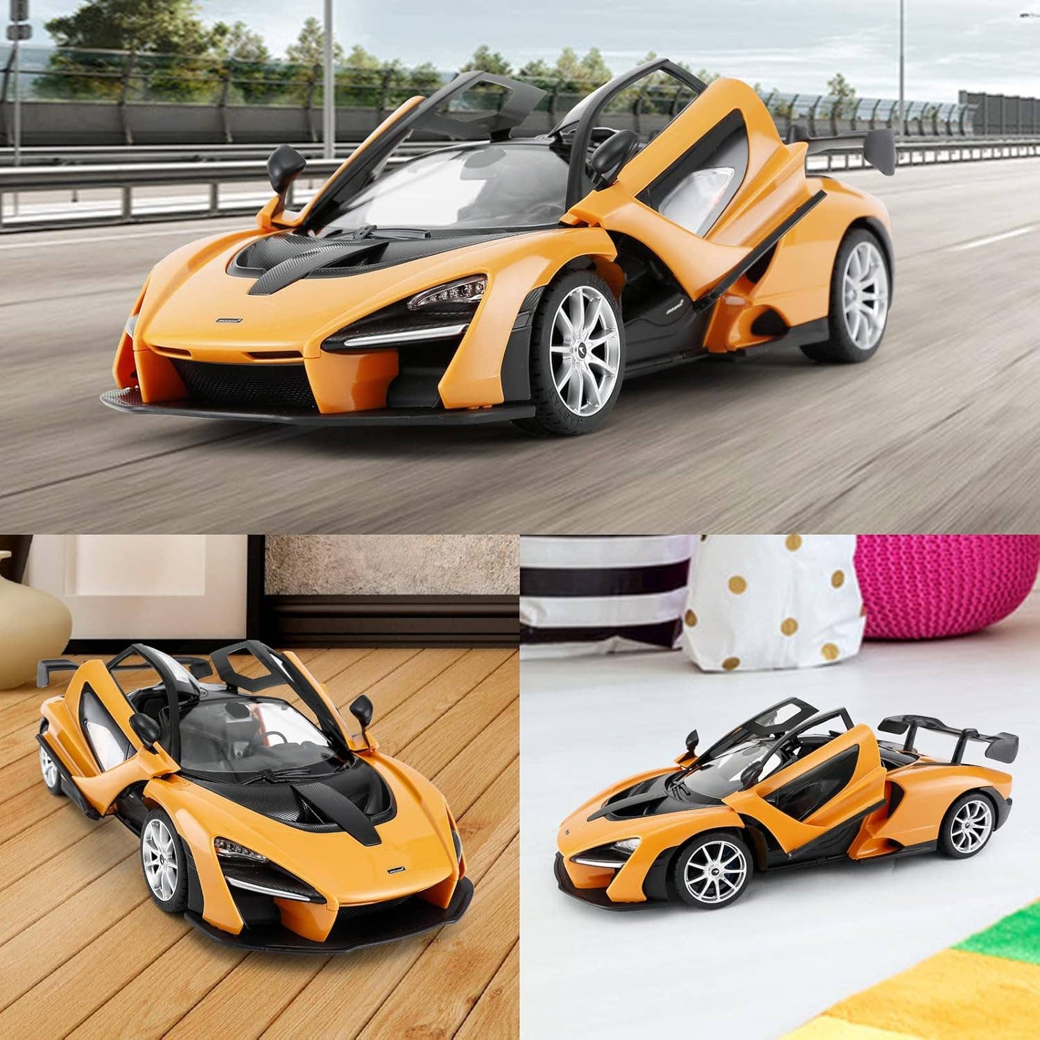 AZ Trading & Import (Toys, RC Toys & More) - Wholesale Toy Car/Truck - Kids - 1:14 Mclaren Senna RC Model Cars 2.4G Orange6