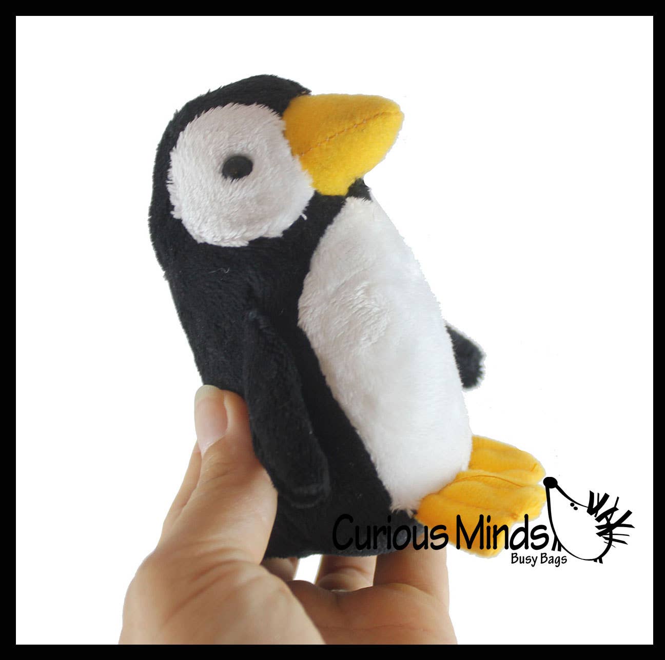 Curious Minds Toys – Großhandel Kuschel-/Plüschtier – Kind & Baby – 1 süßes Pinguin-Plüschtier — entzückendes Mini-Plüschtier