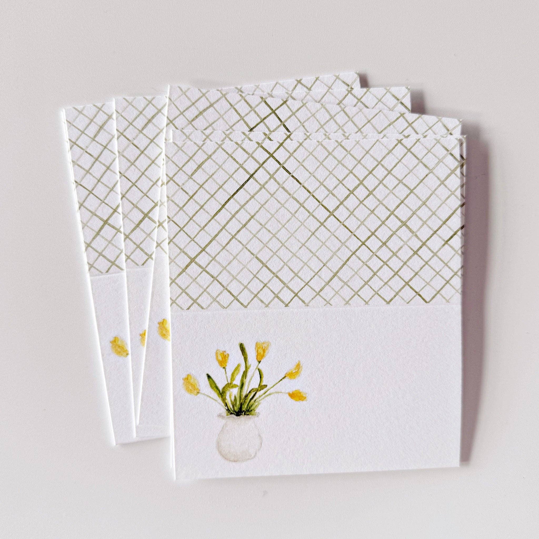 emily lex studio - Wholesale Place Card / Place Holder - tulips place cards1