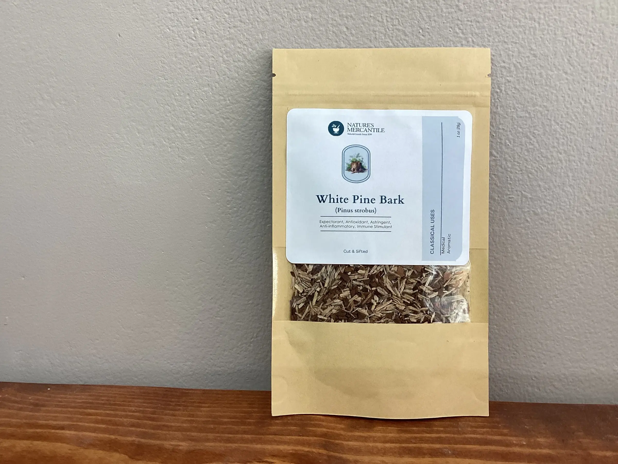 Nature's Mercantile - Wholesale Herbs - White Pine Bark1