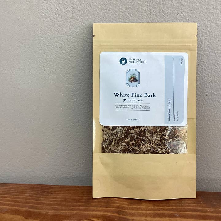 Nature's Mercantile - Wholesale Herbs - White Pine Bark1