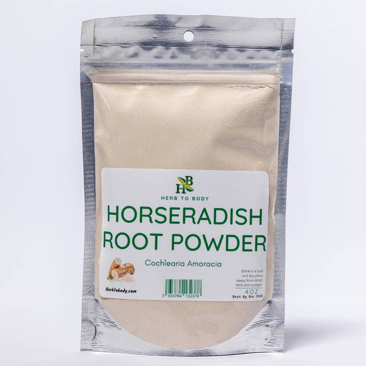 Poudre de racine de raifort pour la vente par Herb To Body