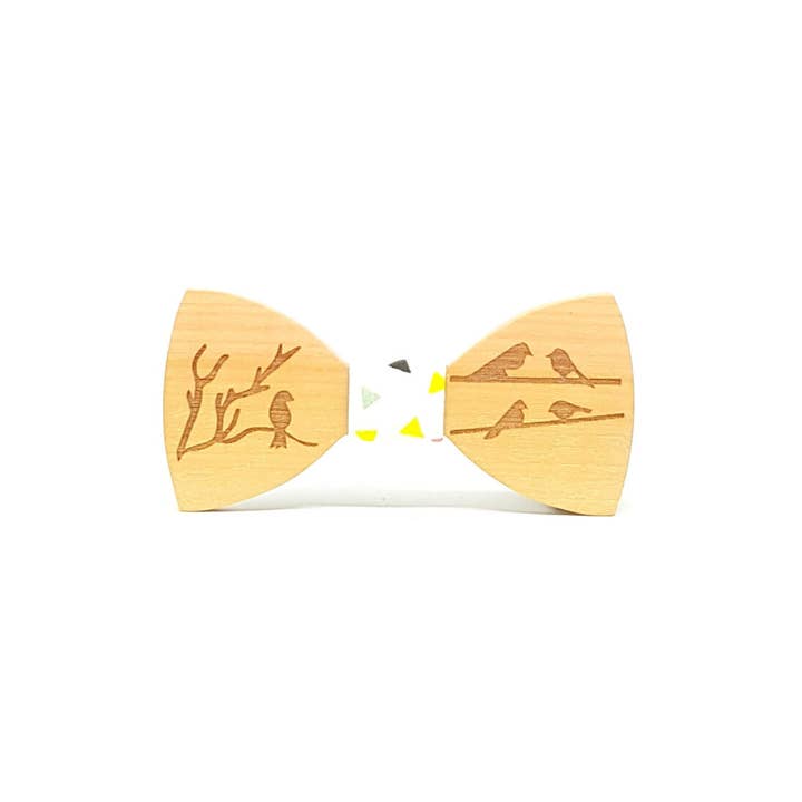 Sisswy - Vente Nœud pour cheveux – enfant - Noeud Papillon Enfants En Bois De Sapotillier | Tidore20