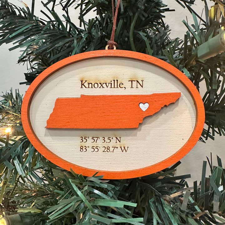 Personalisierte College-Geschenk - Universität von Tennessee Ornament für den Großhandel von Gifts By Grace