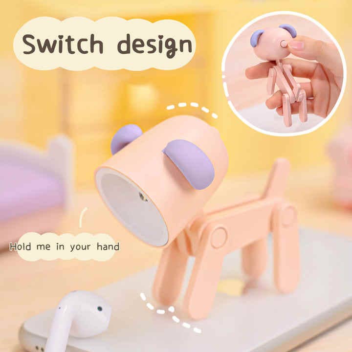 VIGOR - Wholesale Night Light - Kids & Baby - Creative Cute Mini Puppy Movable Phone Holder3