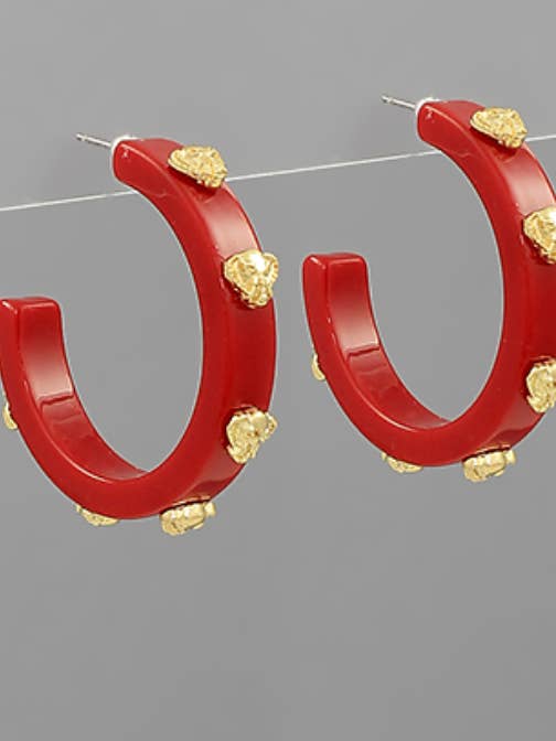 Elephant Hoops for wholesale by Grace Ann Designs