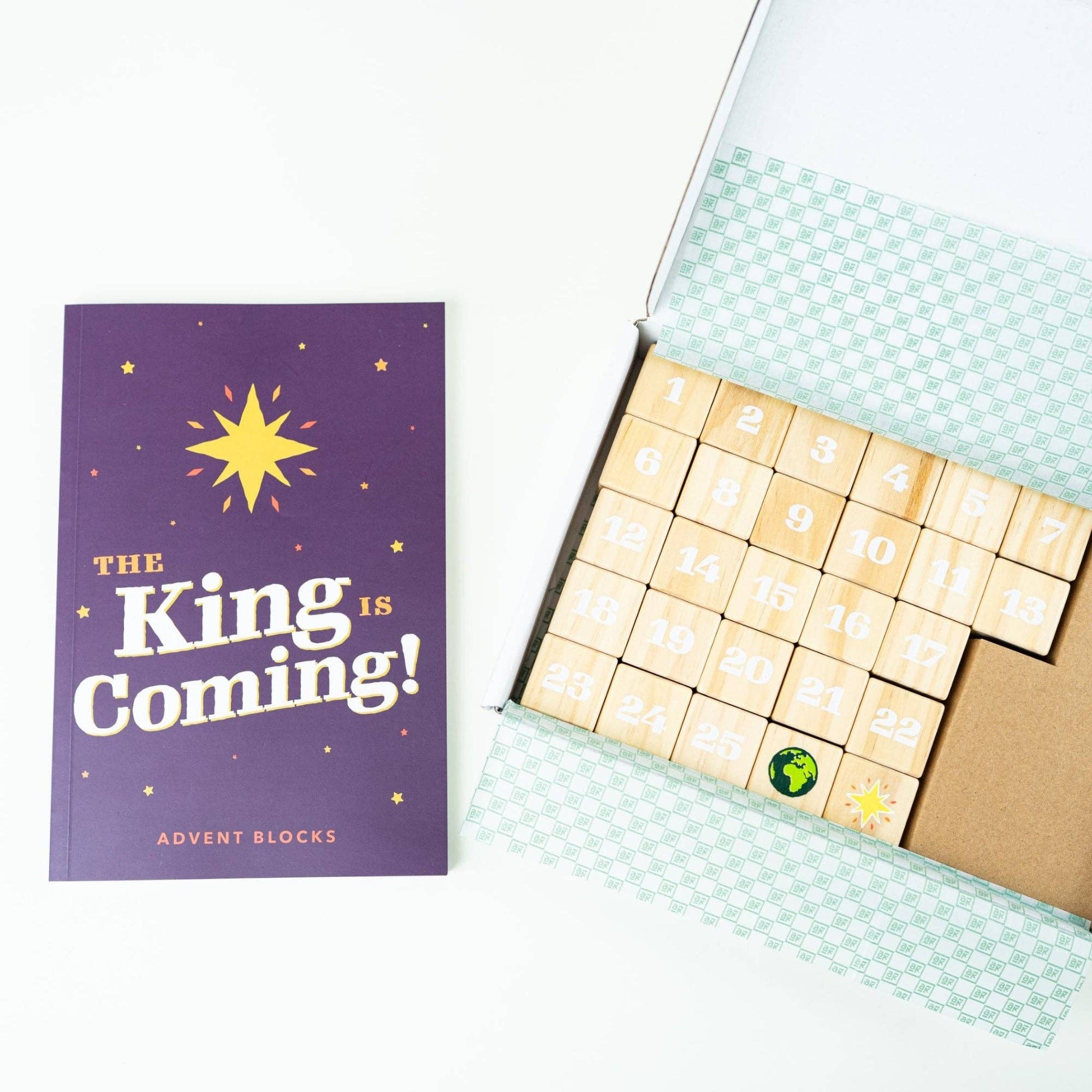 GoodKind - Wholesale Advent Calendar - Advent Blocks - 1 inch set: Church Program Individual Order3