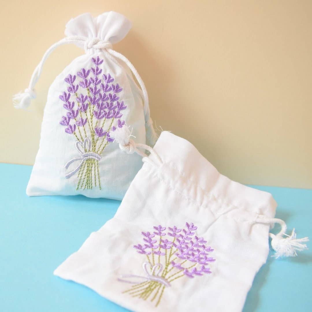 Daisy Gifts Ltd – wholesale Sachet – Lavender Bag - Embroidered Cotton Bags Filled with Lavender1