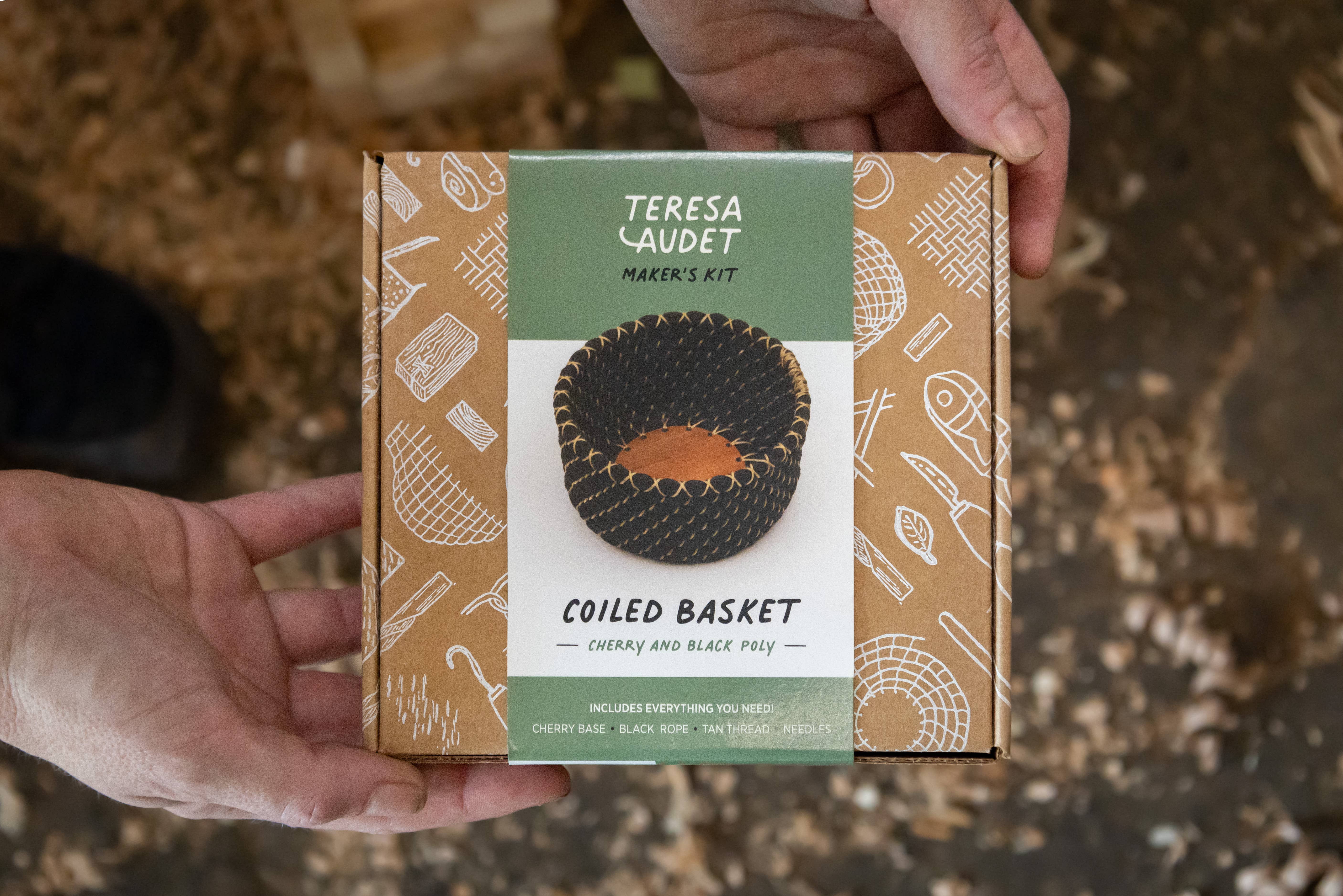 Teresa Audet Studio LLC - Wholesale DIY Craft Kit - Basket Making Kits: Mixed Case2