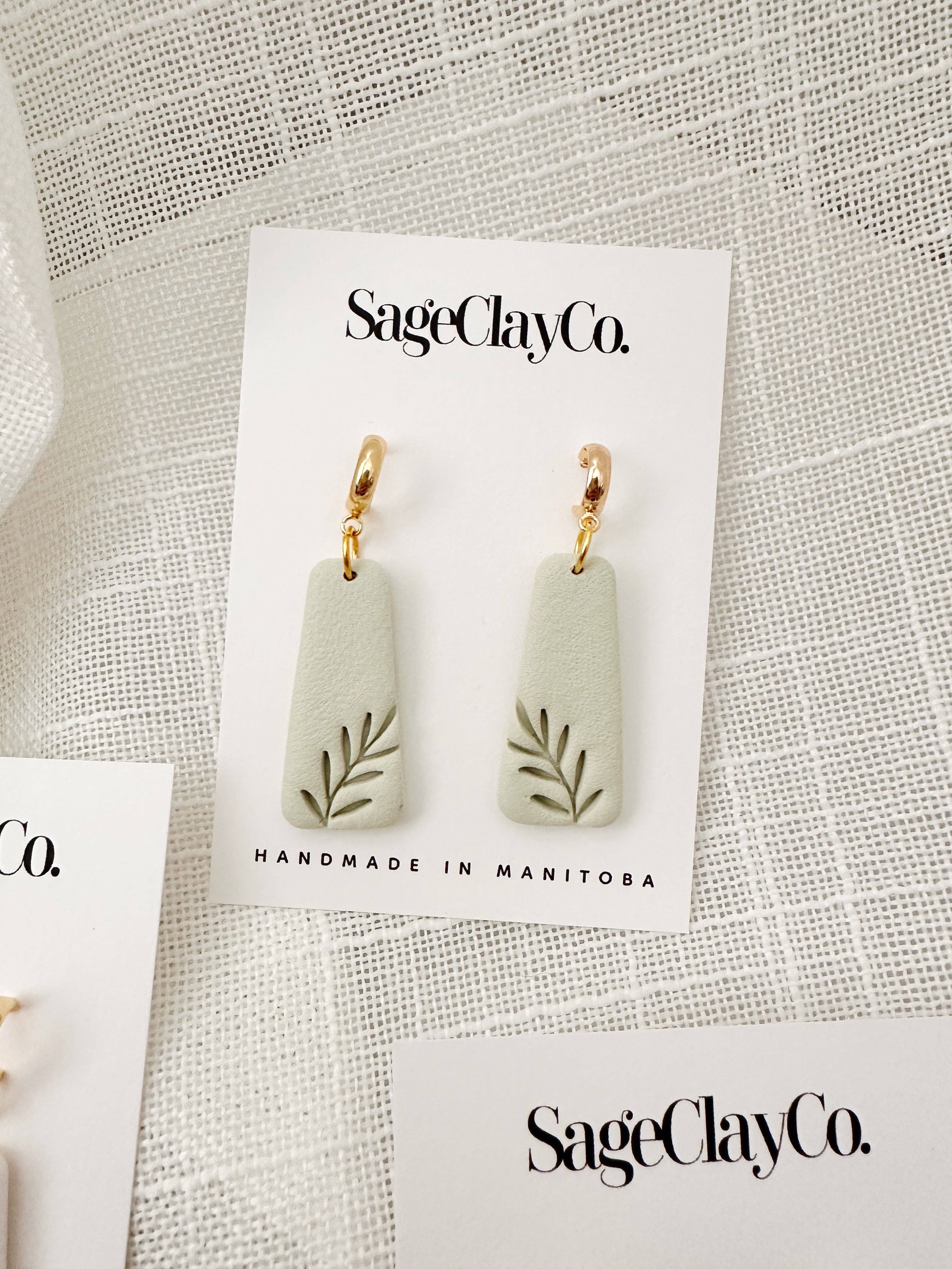 SageClayCo - Wholesale Dangle Earrings - Dawn | Handmade Polymer Clay Earrings1