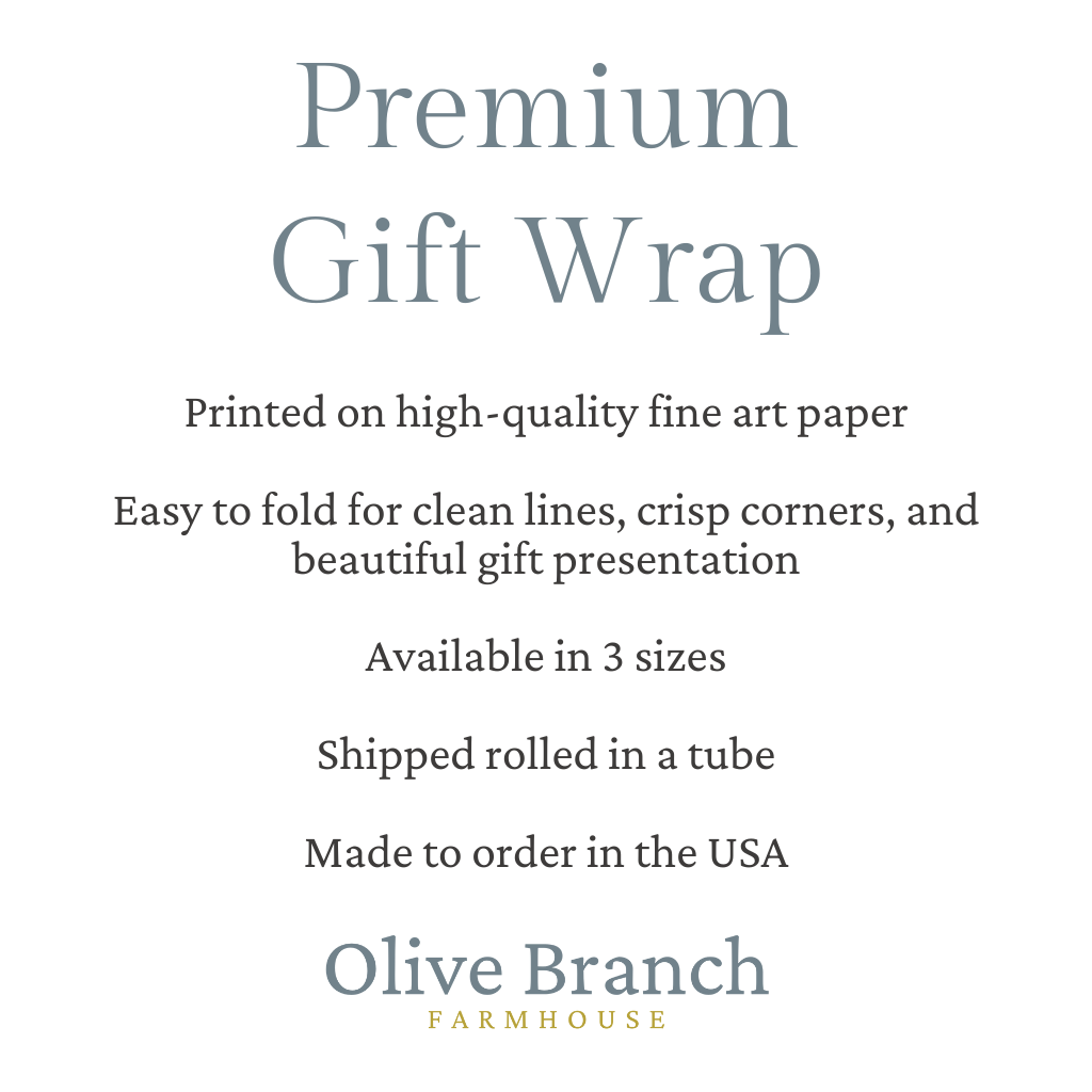 Olive Branch Farmhouse - Wholesale Wrapping Paper Roll - Snowman Premium Gift Wrap1