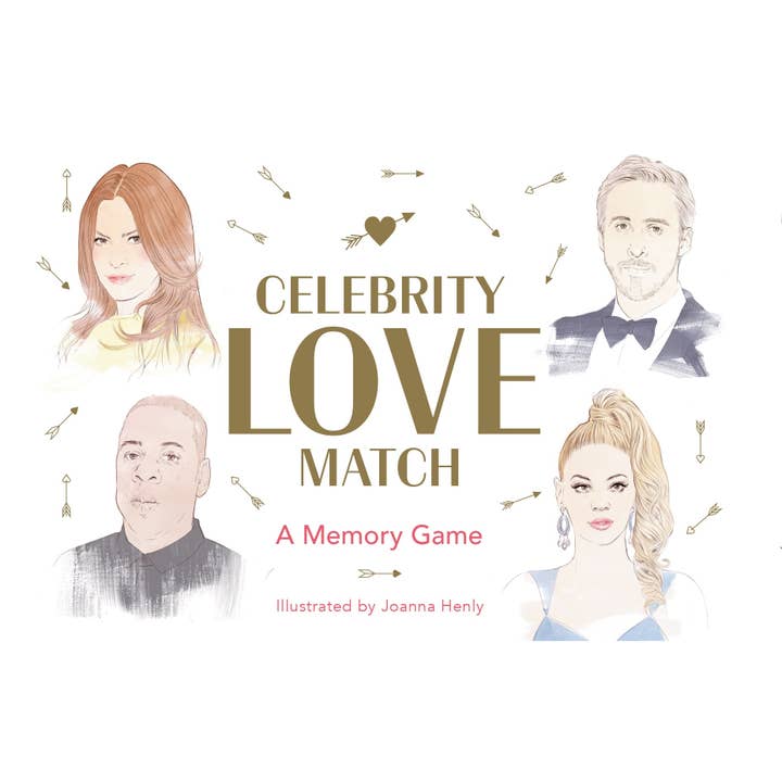 Celebrity Love Match by Laurence King Publishing (Playing Cards) for wholesale by HACHETTE UK LTD X LAURENCE KING