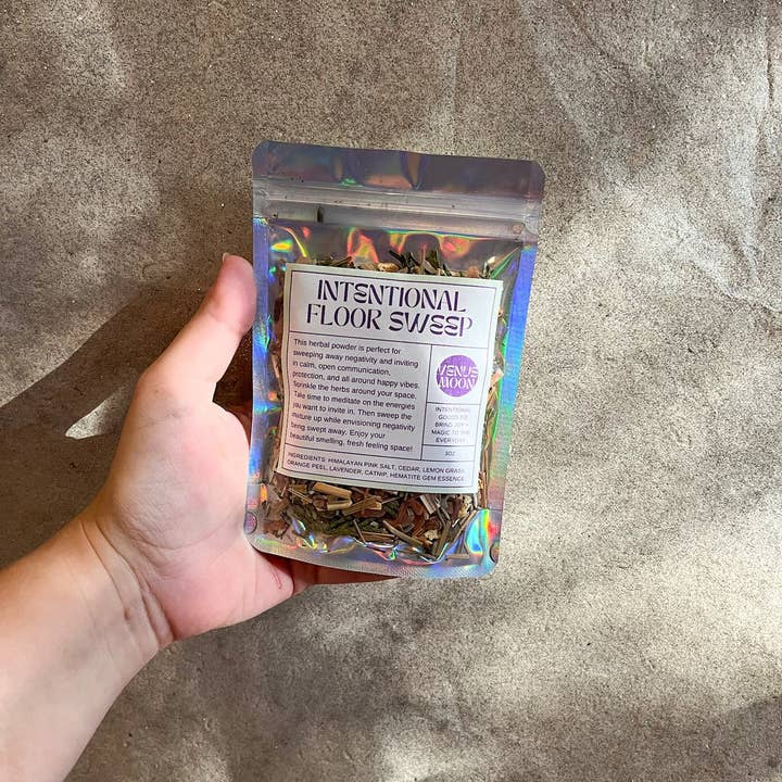 Venus Moon - Wholesale Meditation Supplies - Intentional Floor Sweep